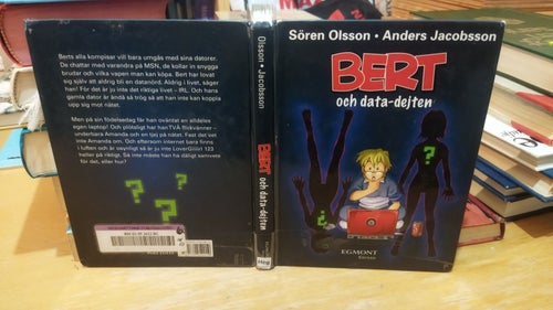Bert och data-dejten av Anders Jacobsson, Sören Olsson, bok, good plus, SM