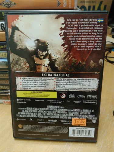 300 - Zack Snyder Gerard Butler Lena Headey. DVD. Excellent
