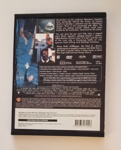 Deep Blue Sea / Snapcase / Samuel L. Jackson, Stellan Skarsgård / Fin Skiva