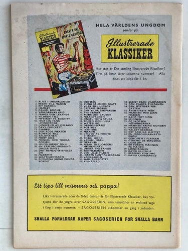 Ill Klassiker - 69. Järnmannen. VG-FN
