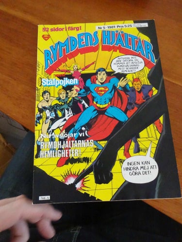 Rymdens Hjältar med Stålpojken Nr 5 1981
