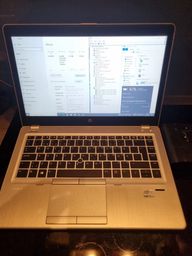 HP EliteBook Folio 9470m, dockningsstation Intel Core i5, 8 GB, ssd