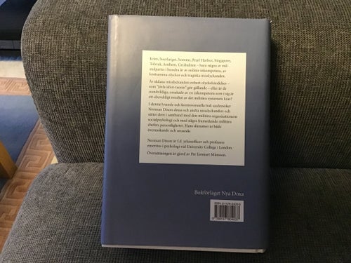 Misslyckandets Män av Norman Dixon. Inbunden 429 sidor.