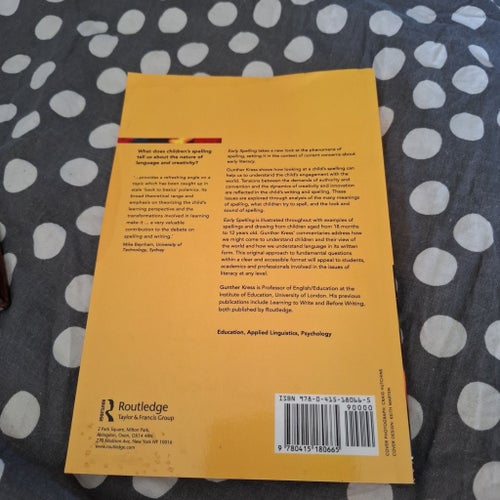 Early Spelling: Between convention and creativity av Gunther Kress, 2004