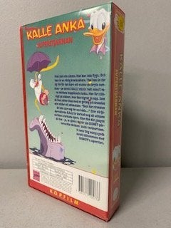 Kalle Anka Superstjärnan VHS