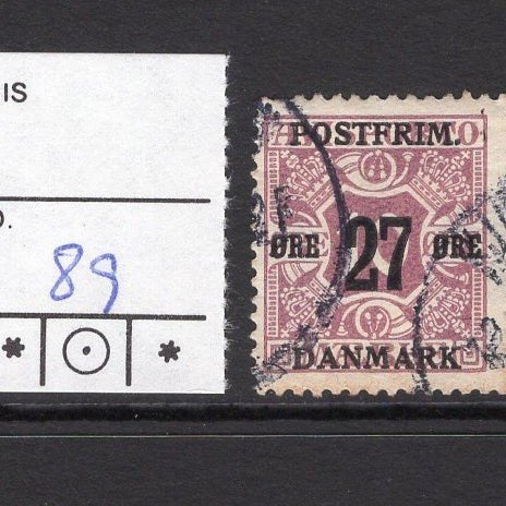 Danmark afa 89 – afa 70 kr. (213)