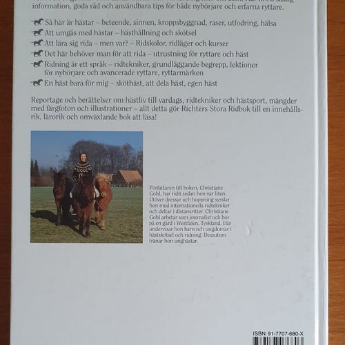 Richters Stora Ridbok av Christiane Gohl, 1992