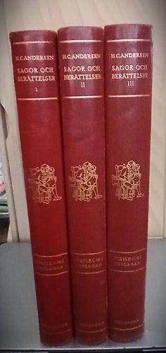 Sagor - H.C. Andersen Sagor Och Berättelser I II III -Jubileumsupplaga