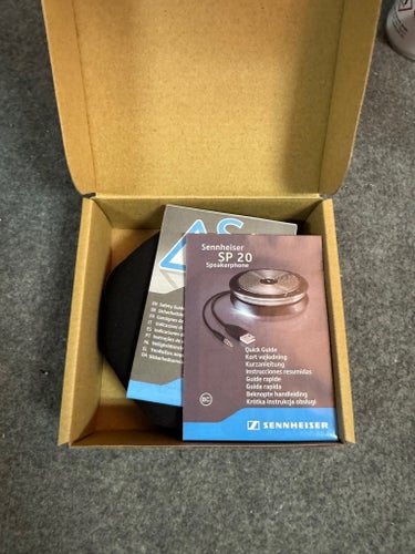 Ny skick! I kartong Sennheiser SP 20 ML Konferenshögtalare