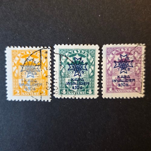 Lettland MI 100-102 kompl.