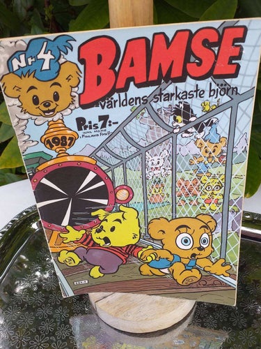 Bamse samlarobjekt serietidning 1985 NR 11 Samlarobjekt VINTAGE