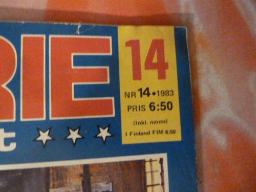 SERIE MAGASINET, NR 14-1983, TIDNING