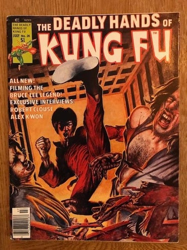 Deadly Hands of Kung Fu (1974 Magazine) #26 FN