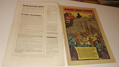 illustrerade klassiker 60 Männen kring Kungen - Alexander Dumas. Good plus