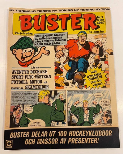 Buster , Nr 1 - 1967