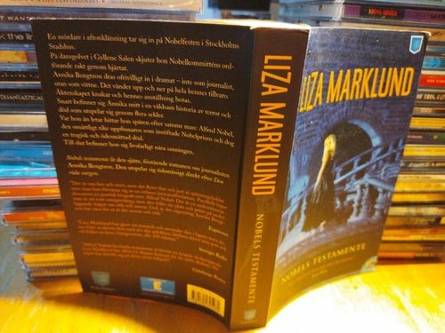 Nobels testamente - Liza Marklund. bok, pocket. Very Fine plus