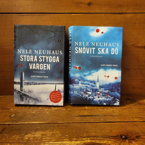 *Bokpaket* Snövit ska Dö och Stora stygga vargen av Nele Neuhaus