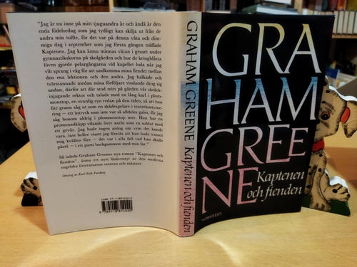 Kaptenen och fienden av Graham Greene. Bok. Very Fine plus