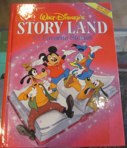 Walt Disney, Storyland, 55 berättelser, på engelska