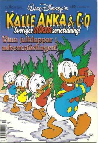 Kalle Anka & Co Nr. 50 1991