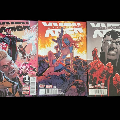 Uncanny X-Men (2016 4th Series) #1-3