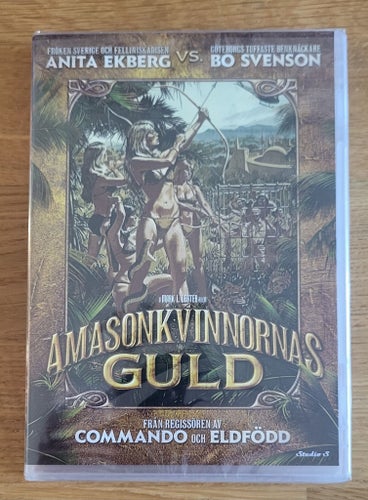 Amasonskvinnornas Guld NY INPLASTAD (Gold of the Amazon Women) (DVD)
