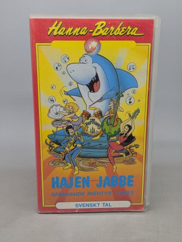 Hajen Jabbe Hanna-Barbera - Svenskt tal - VHS