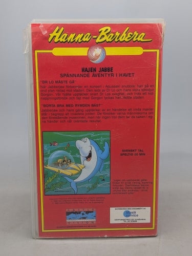 Hajen Jabbe Hanna-Barbera - Svenskt tal - VHS
