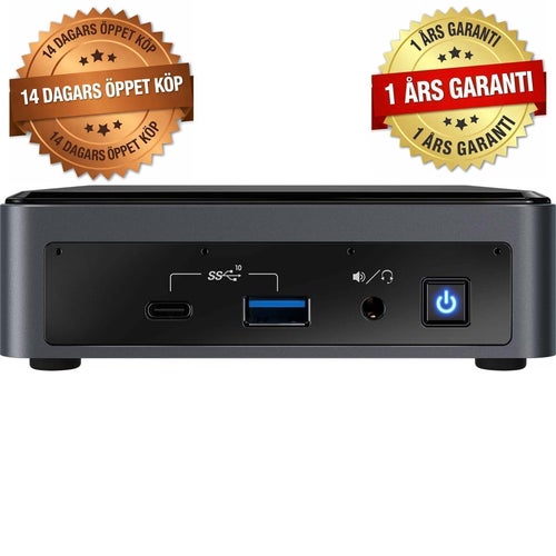 intel NUC10i3FNK intel i3-10110U,8 RAM,256 GB SSD, 1 Års Garanti