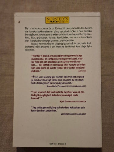 Det Franska Lantköket av Eileen Reece (Pocket, 1987) – Fin kokbok!