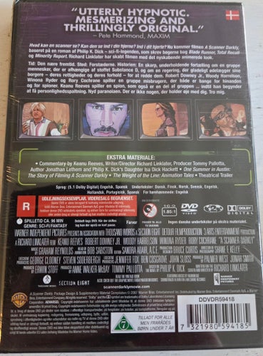 A Scanner Darkly (2007) - Inplastad Ex-Hyr DVD