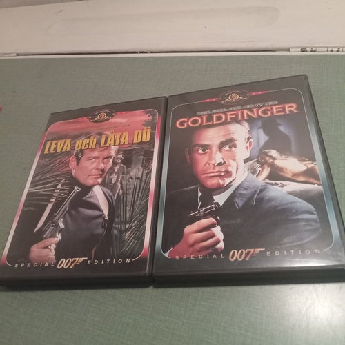 James Bond: Goldfinger & Leva och Låta Dö (Special Edition) DVD