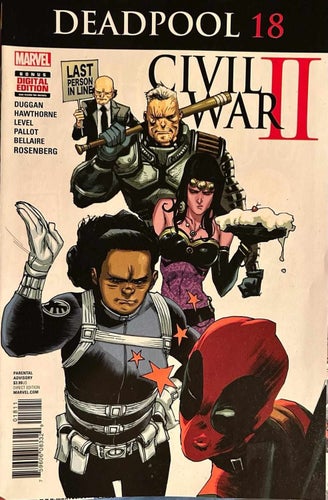 Deadpool (2016 4th Series) #18A VF