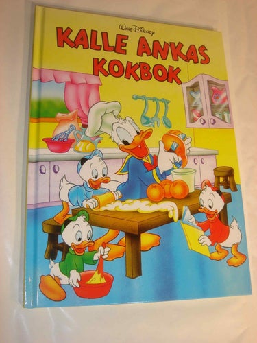 KALLE ANKAS KOKBOK NY INBUNDEN OLÄST