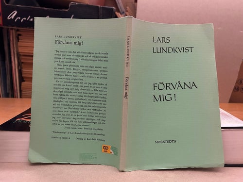 Förvåna mig! av Lars Lundkvist, bok, Very Fine plus