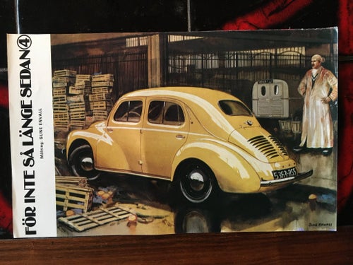 Renault 4 CV - Målning från 1967