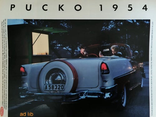 PUCKO 1954 - SEMPER, REKLAM TIDNINGSANNONS 1986