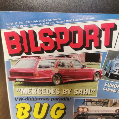 Bilsport 1987 14/15