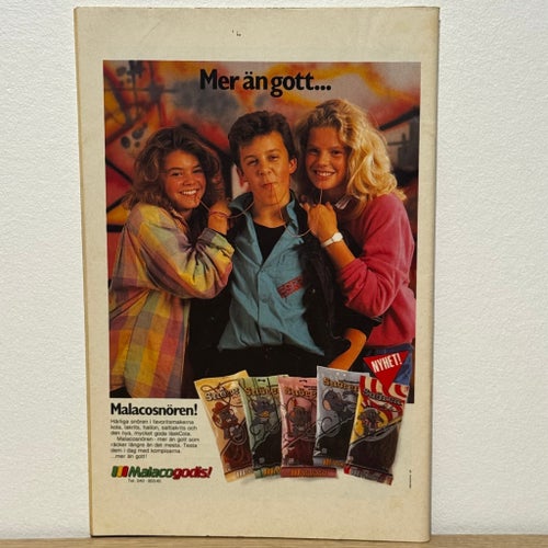 Seriemagasinet nr 10/1987 – Utpressaren • Skepparn • Dödspelet