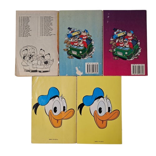 Kalle Ankas Pocket - 5 st 130, 134, 135, 145, 146