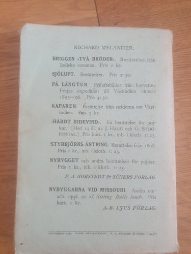 Bengt Runes Äventyr av Richard Melander, 1914
