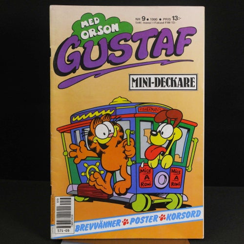 Gustaf med Orson - 1990 - NR 9 - Bilaga: Poster
