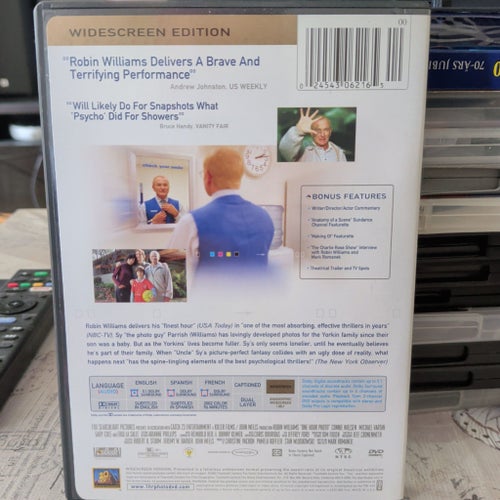 One Hour Photo (DVD) med Robin Williams, Thriller, OOP, Kult, Region 1