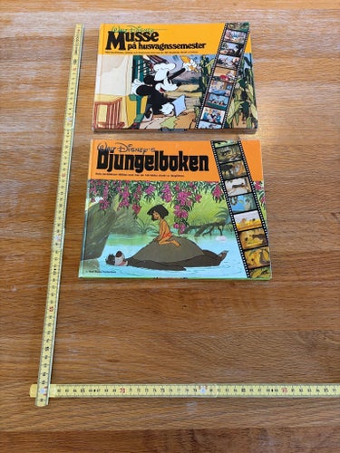 Walt Disneys Djungelboken & Musse på husvagnssemester på svenska 1979 - 1980