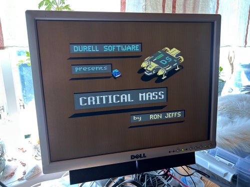 Critical Mass - Durell Software (Commodore 64) diskett