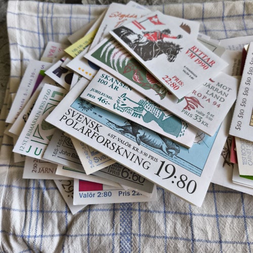 Samling 83 st häften – Högt portovärde (4000kr+) & rariteter MNH