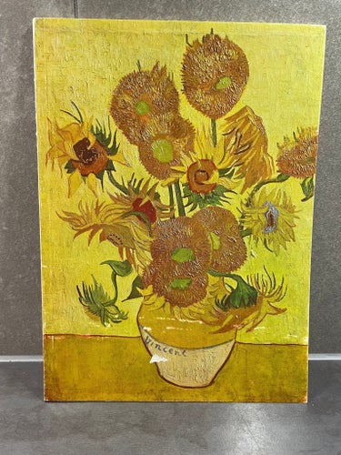 Vincent van Gogh! Målningar / akvareller / teckningar! Bok ca 50 sidor, 1965!