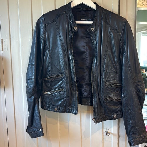 Rock N BLUE svart jacka 38