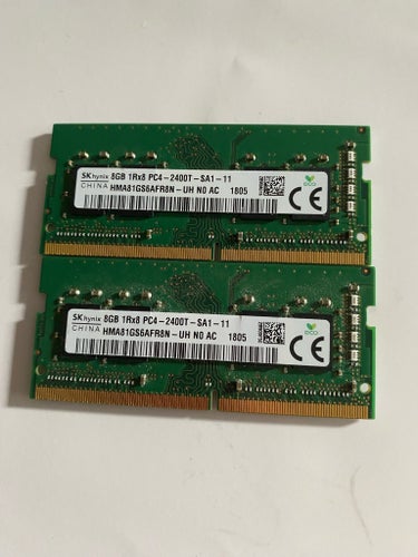 SK hynix 8GB 1Rx8 PC4-2400T-SA1-11 RAM
