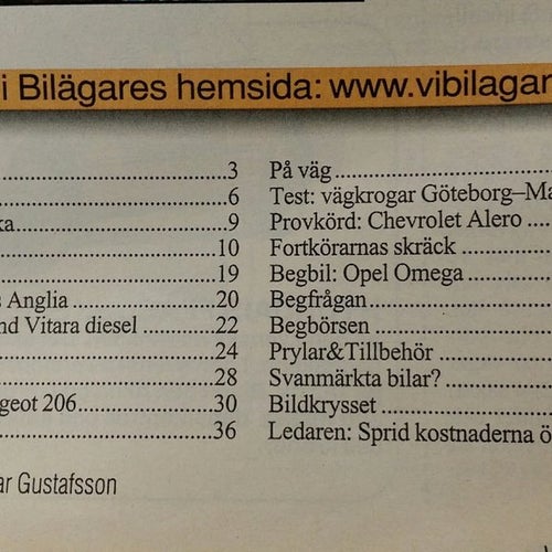 Vi bilägare 4 1999: Peugeot 206, Renault Clio, Chevrolet Alero, beg Opel Omega